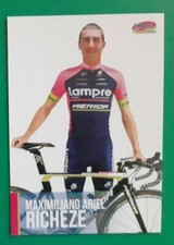CYCLISME carte cycliste MAXIMILIANO RICHEZE équipe LAMPRE Merida 2014