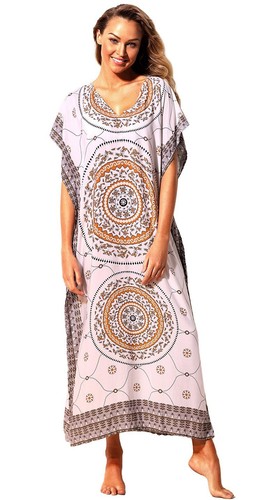 Khaki bohemian print - print, beach