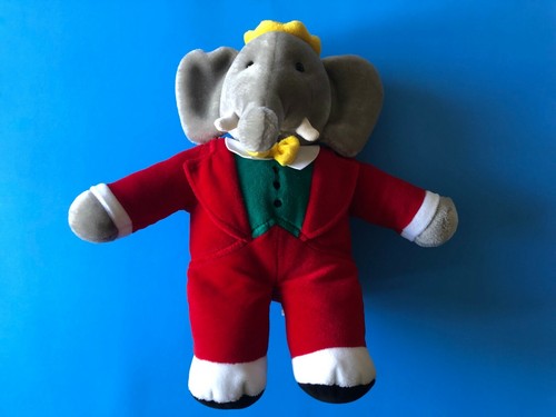 Vintage gund 1988 babar plush - vintage,
