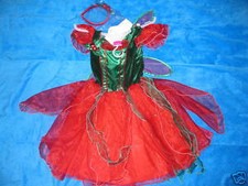 Robe de Noël FEE + ailes +