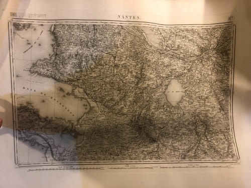 Carte cassini 117 nantes - carte, de