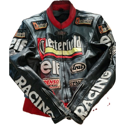 Blouson veste cuir - blouson, racing