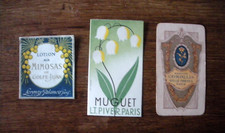 2 cartes Parfum Corollis