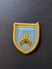 Ecusson tissu - Cambridge Angleterre 4x5