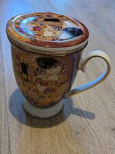 Tasse À Thé En Porcelaine - Gustav Klimt Le Baiser - The Kiss - Trésor Du Galion