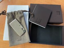 Dunhill clip d’argent découpé  logo JTV8602K Avec son emballage.