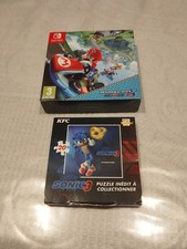 Goodies Mc Do & KFC Nintendo Switch Mario Poster & Stickers + Sonic 3 Puzzle