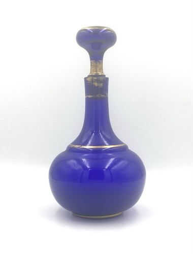Ancienne carafe xixe bleu - ancienne,