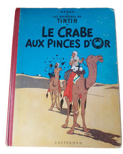 TINTIN Le Crabe aux Pinces d'Or 1957 B22bis  / TBE