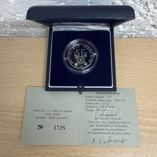 Pièce De 5 Francs 1989 En Argent « Tour Eiffel » Qualité « Belle Épreuve »