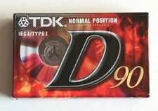 Cassette Audio TDK D-90 –