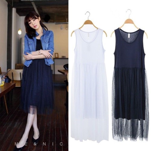 Femme robe longue débardeur - femme,