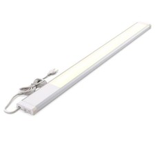 Réglette LED barre lumineuse éclairage 10W cuisine 230V blanche spots en saillie
