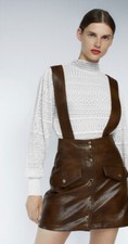Zara faux leather dress - zara,