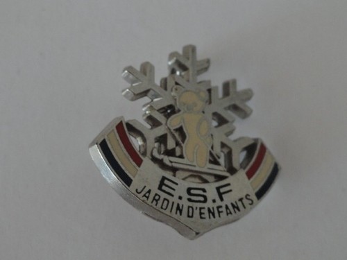 Broche ecole ski francais - ski,