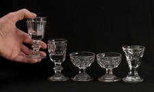 5 Verres Anciens à Liqueur