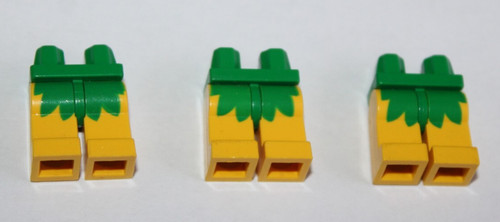 Jambes lego piates minifig - 3, x
