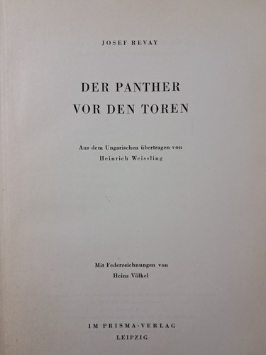 Revay weissling panthère - le,