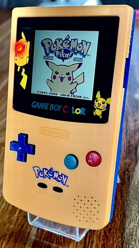 Game boy color pokémon - boy,