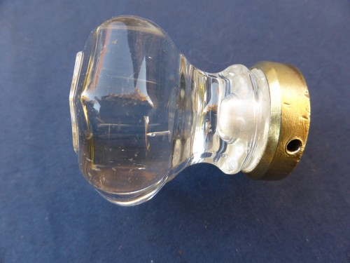 Poignée verre cristal bague