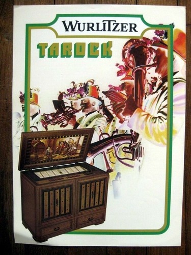 Wurlitzer juke box tarock - wurlitzer,