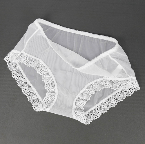 Culotte slip sexy - , blanche