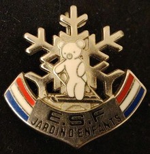 Broche Ecole de Ski Français