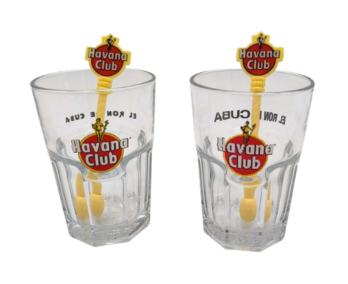 Lot verres havana club - 2,
