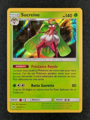 Carte pokémon sucreine - carte, :