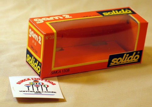 Solido simca 1308 boite repro - solido,