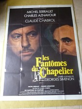 Les fantome du chapelier Aznavour serrault affiche movie poster cinema 120x160cm