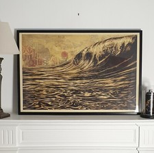 Shepard Fairey (OBEY) - Dark Wave - Open Edition - SIGNED - 2025