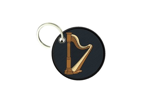 Porte cles clé clefs rond