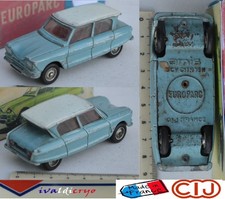 Citroen ami 6 bleue 3 cv