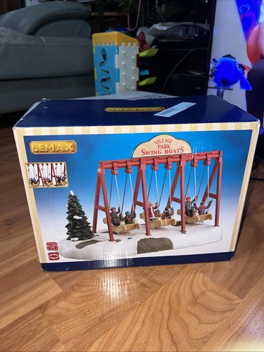 Lemax village park - lemax, swing