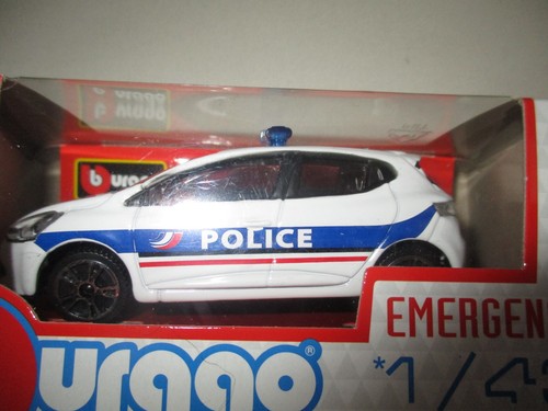 Miniature renault clio police - miniature,