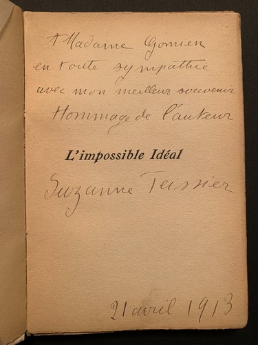 Impossible idéal suzanne - -,