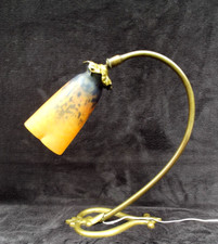 lampe tulipe pâte de verre