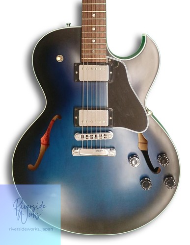 Guitare corps semi creux - guitare, à