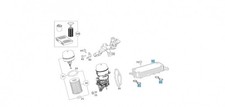 Ensemble De Radiateur D'huile Mercedes-Benz OM 642 A6421800165