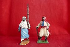 Plomb creux Afrique 2 guerriers arabes