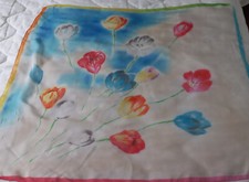 FOULARD CARRE KENZO FLEURS