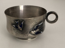 Ancien tasse métal argenté