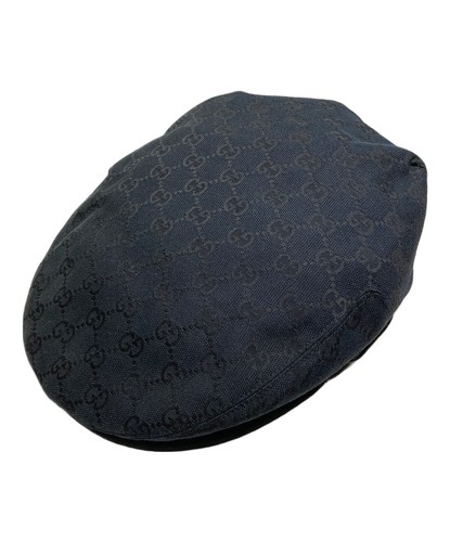 Casquette plate gucci toile - gucci, gg