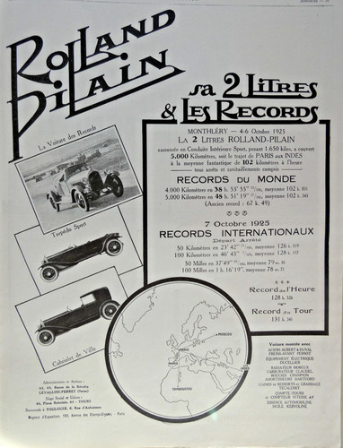 Publicité presse 1925 - publicitÉ,