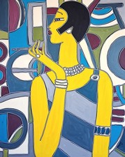 Kleyman tableau 81x65 côte - tableau,