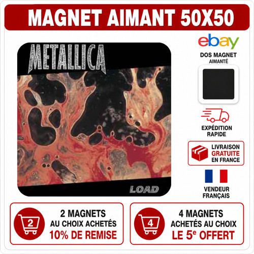 Magnet frigo metallica - -,