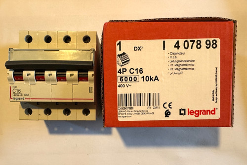 Disjoncteur tetrapolaire 16a - disjoncteur,