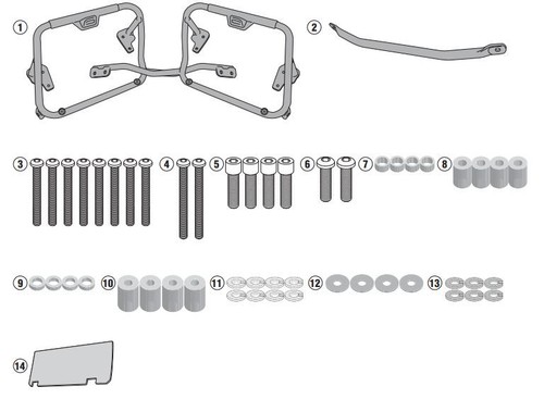 Set porte valises - set, porte-valises