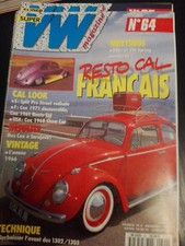 Super vw magazine n°64 cox combi buggy coccinelle karmann ghia  